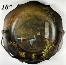 Antique Victorian Jennens & Bettridge Signed Papier Mâché 10