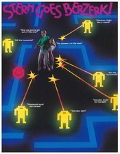 Berzerk Stern Video Arcade Flyer / Brochure / Ad / picture