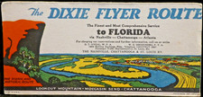 Railroad Blotter NC&St.L. Ry Dixie Flyer Route      4281 picture