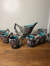Vintage Mid-century San Marino Ceramic Coffee/Tea Set Made In Italy picture