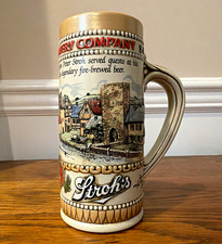 Stroh's Brewery Co. Breweriana Collectible Beer Stein Ceramarte Brazil picture