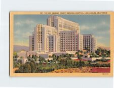 Postcard Los Angeles County General Hospital Los Angeles California USA picture