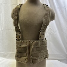 London Bridge Trading LBT-2586R Low Profile Chest Rig Zip Front Coyote Tan Khaki picture