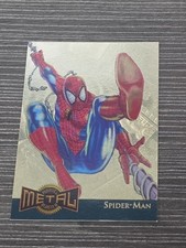 1995 Fleer Metal Marvel Spider-Man #12 Gold Blasters picture