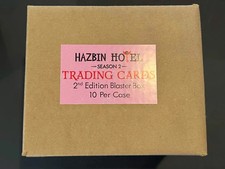 Hazbin Hotel Season Two Trading Cards 2nd Edition Blaster Box X10 SEALED CASE picture