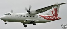 ATR-42 Air Wales ATR42 Airplane Wood Model Regular  picture