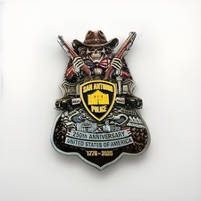San Antonio Police 250th Anniversary 1776-2026 Challenge Coin picture
