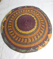 This Piece Is An Authentic Tonga Binga Basket From Zimbabwe. 