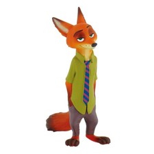 NEW Disney Movie Zootopia Nick Wilde Bullyland Figurine movie cake topper toy picture