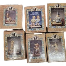 Lot of 6 Enesco Memories of Yesterday Once Upon A Fairy Tale Porcelain Figurines picture