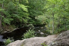 Chapman Falls located in Devil's Hopyard State Park, East Haddam, Connecticut picture
