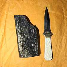 Vintage Ka-Bar 2751 Boot Knife Dagger The Kid Seki Japan Cleveland OH With Sheat picture