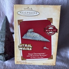Hallmark Star Destroyer & Blockade Runner Keepsake Ornament picture