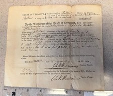 Charles K Williams Vermont Governor, War of 1812 Brigadier General picture