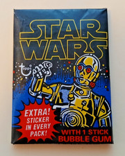 1977 Topps - STAR WARS Black/Blue Series 1 - 8 Cards and 1 Sticker picture