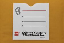 3 Reel Sleeves - View-Master Packets - GAF - Packs of 25- NEW picture
