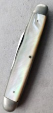 Pocket Knife 2 Blade RARE Haynes Stellite Pearl picture
