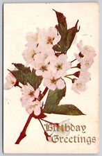Postcard Birthday Greetings Antique PM Horseheads NY Cancel WOB Note 1c Stamp picture