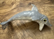 Vintage Bottlenose Dolphin Hard Rubber Figure 4” picture