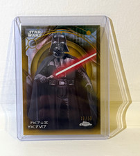 2026 Topps Chrome Star Wars Darth Vader AURE-176 Serial #18/50 Gold picture