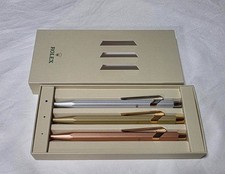 Rolex Carand’Ache 3 Pen Box Gift Set / From Authorized Rolex Store / Brand New picture