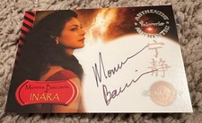 Inkworks Serenity 2016 Autograph A6 MORENA BACCARIN as INARA signed card picture