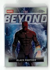 2026 Topps Chrome Marvel The Beyond #TB-09 Black Panther Refractor picture