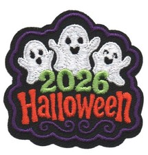 Girl Boy Cub 2026 HALLOWEEN '26 Fun Patches Badge SCOUTS GUIDE Party Event Night picture