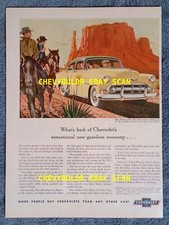 1953 Chevrolet 210 Sedan Vintage Lrg Color Ad 