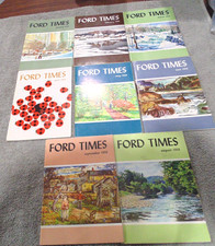 Ford Times, Lot of (8), 1959, Magazine, HB Riley Motor Co, Fairbury, NE, Mustang picture
