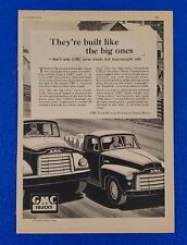 1952 GMC FARM / WORK TRUCK ORIGINAL PRINT AD GENERAL MOTORS SHIPS FREE LOT 283 picture