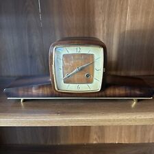 Vintage Working Schwebegang German Mantel Clock 130-020 with Key picture
