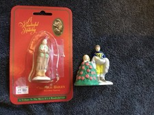 George and Mary at hydrangea bush, George Bailey Figurine In Package picture