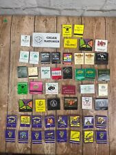 Vintage Lot Bundle Matches match books 51 pieces picture