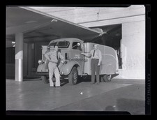 Coca-Cola 1952 Ford Cab Over Engine COE Delivery Truck Photo Negative Q9945 picture