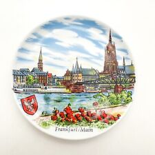 Kleiber Bavaria Frankfurt Porcelain Plate Travel Souvenir Small 4