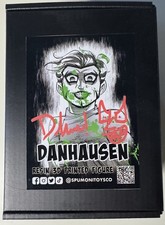RARE Danhausen Resin 3D Printed Figure Box Signed WWE AEW ROH NJPW picture