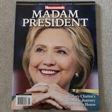 Madam President Hillary Clinton Recalled Newsweek Magazine November 2016 Rare picture