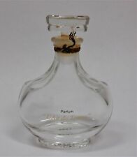 VTG NINA RICCI PERFUME BOTTLE MADE IN FRANCE GLASS STOPPER L'AIR DU TEMPS EMPTY picture