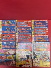Archie Giant Series Betty Veronica Betty and Me Lot of 12 Vintage Comics.   •8 picture