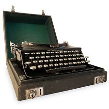 Imperial Good Companion Typewriter w/ Rare Case 1930's Serviced Vintage Machine picture
