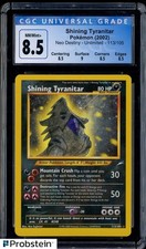 2002 Pokemon Neo Destiny Unlimited #113/105 Shining Tyranitar CGC 8.5 NM-MT+ picture