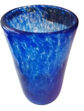 Cobalt Blue Highball, Iced Tea, Glass Tumbler Tall 6