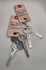 Ford Bronco 1960 - 70's Service Tokens & Key Set Ignition & Trunk Vintage picture