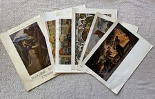 Vintage USSR Soviet Poster Set Young Masters of the Country 1975 Incomplete Art picture