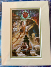 2026 Disney Parks Darren Wilson Belle Beauty & The Beast Print 8x10