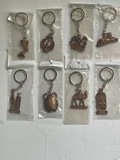 Lot of 8 Egyptian Keychain picture