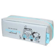 NEW Kamio Japan PEANUTS Snoopy PACO-TRAY Big Capacity Pen Case Enjoy Wagon picture
