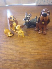 Disney Hagen Renaker Vintage Figurines Lady And The Tramp picture