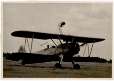 1948 Wingwalker Photo, Billy Light & J.D. 